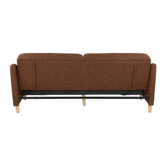 Malinda Sofa Bed - Fabric/Brown