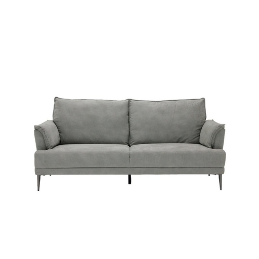 [19214291] Leeland Sofa 3Seater - Steel Black/ Gray Fabric